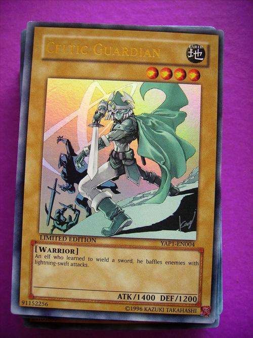 Yu-Gi-Oh Celtic Guardian Hologram card enquire about postage