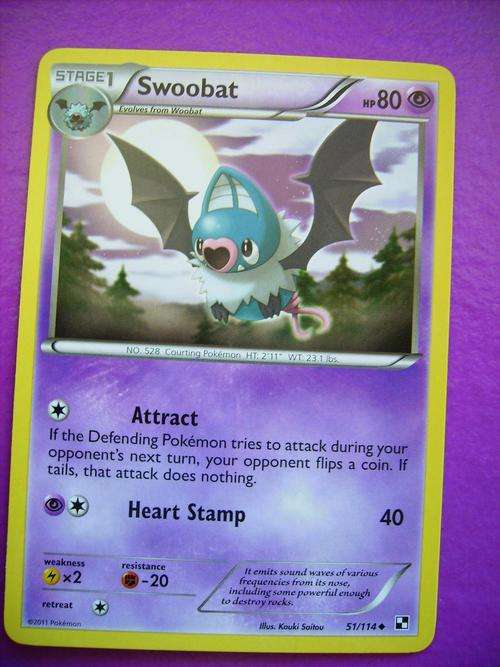 Pokemon Swoobat