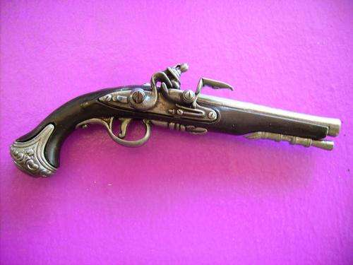 Minature replica 18th pistol ( nice and heavy)