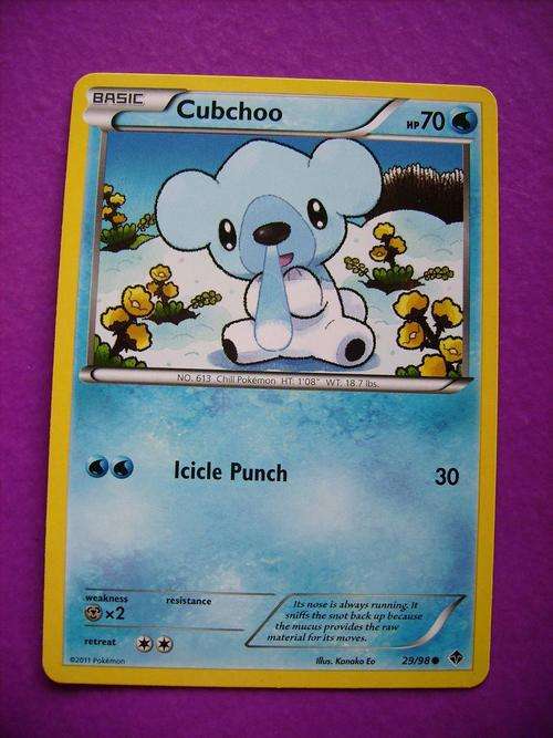 Pokemon Cubchoo enquire about postage