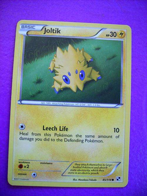 Pokemon Joltik enquire about postage