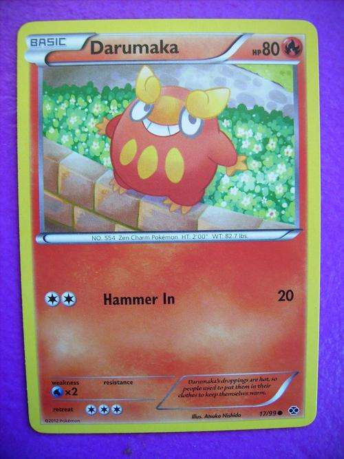 Pokemon Darumaka enquire about postage