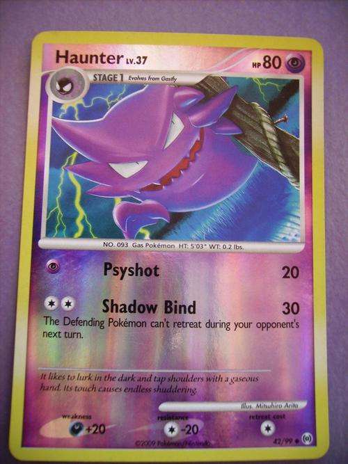 Pokemon Haunter Holo Foil