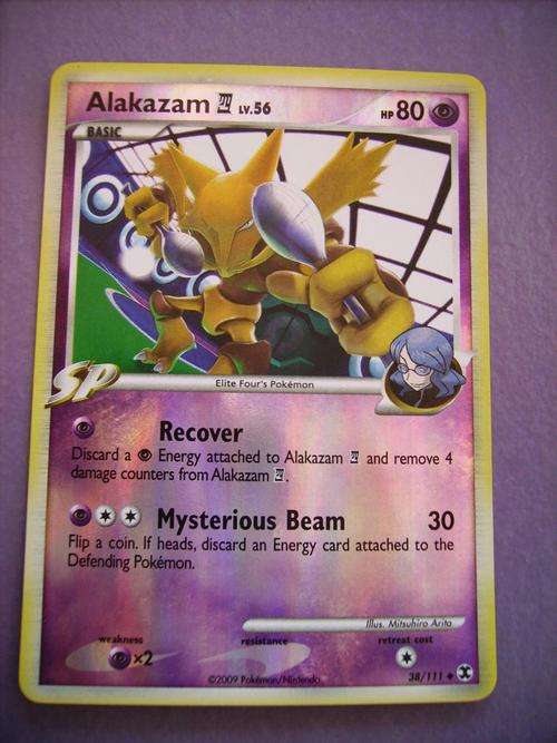 Pokemon Alakazam Holo Foil