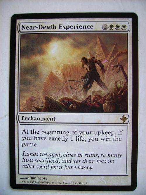 Magic the Gathering Near-Death Experience Rise of the Eldrazi (Rare)