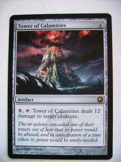 Magic the Gathering Tower of Calamities Scars of Mirrodin (Rare)
