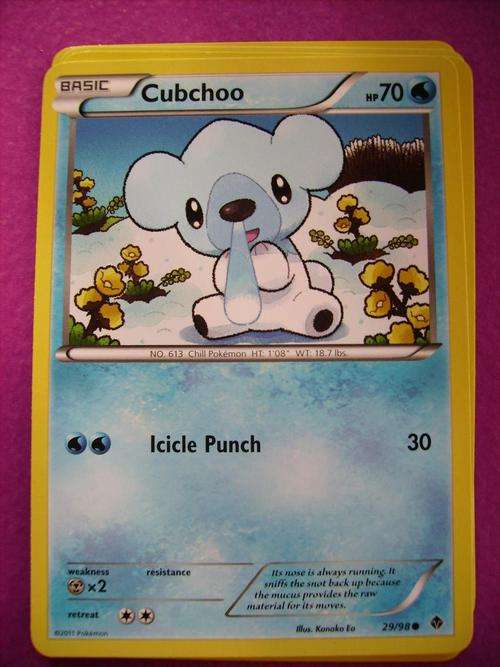 Pokemon Cubchoo  enquire about postage