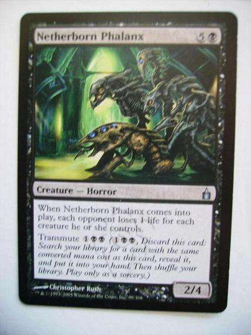 Magic the Gathering Netherborn Phalanx Ravinca (Uncommin)