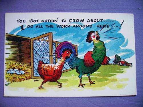 VINTAGE - British Humour postcard