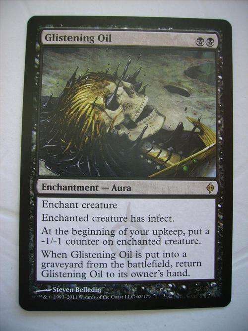 Magic the Gathering Glistening Oil New Phrexia