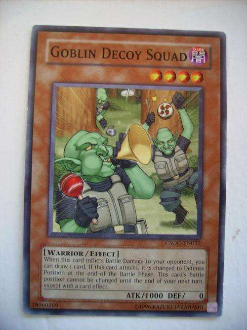 Yu-Gi-Oh Goblin Decoy Squad