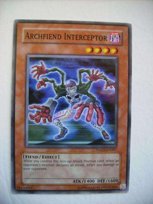 yu-Gi-Oh Archfiend Interceptor