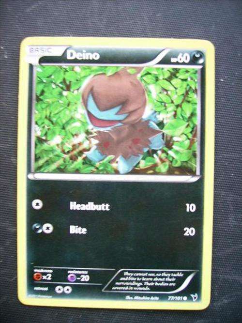 Pokemon Deino enquire postage