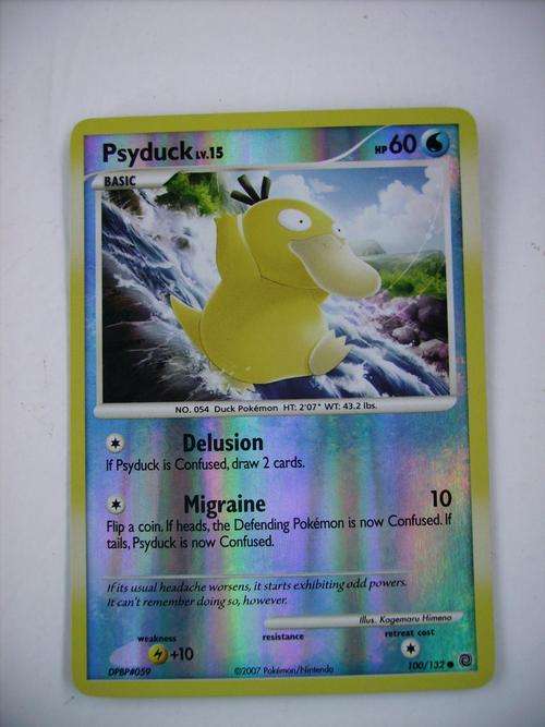 Pokemon Holo Foil Psyduck enquire about postage