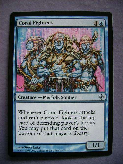 Magic the Gathering Coral Fighters Duel Decks (Uncommin)enquire about postage