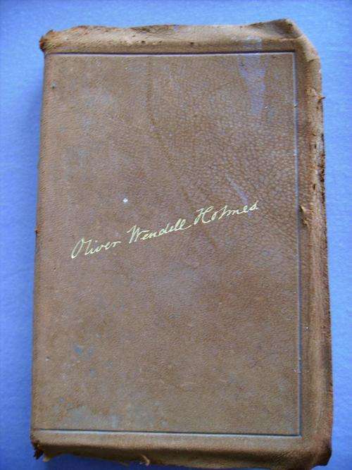 Lovely leather covered book The poet at the Breakfast-Table By Oliver Wendell Holmes see more