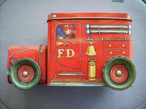 Fire Department Tin