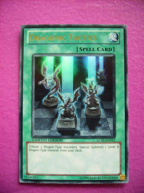 Yu-Gi-Oh Dragonic Tactics Holo Foil