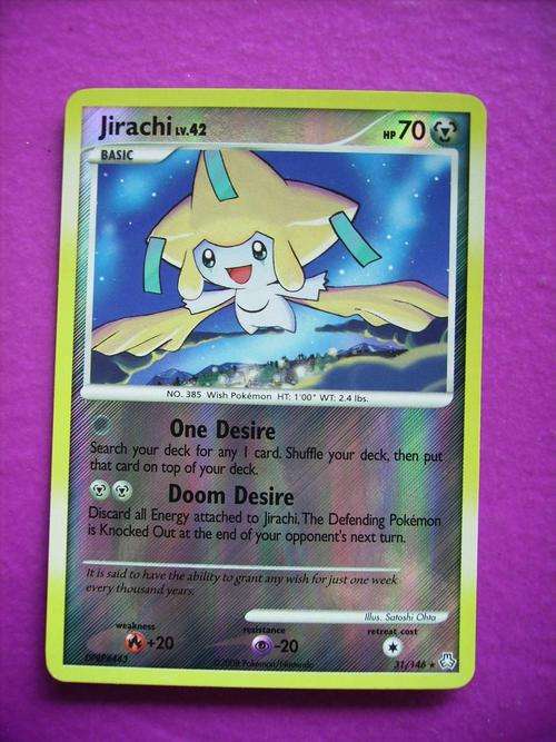 Pokemon Jirachi Holo Foil