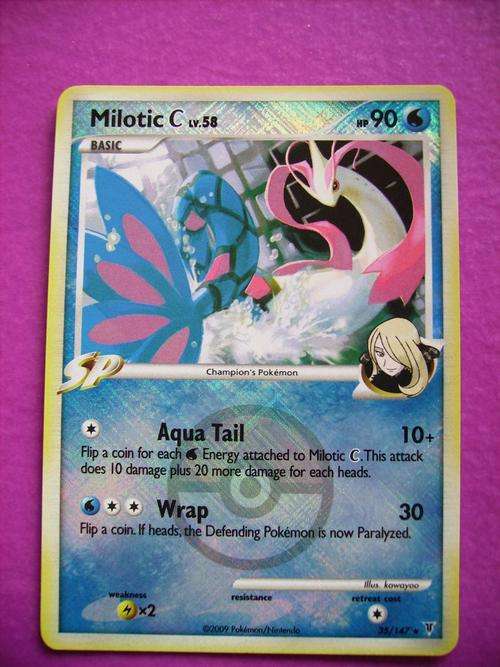 Pokemon Milotic Holo Foil
