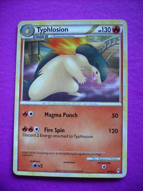 Pokemon Typhlosion
