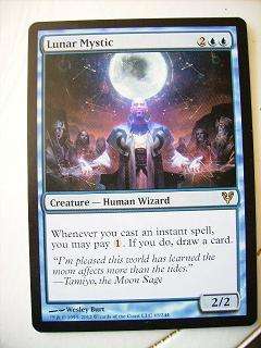 Magic the Gathering Lunar Mystic Avacyn Restored (Rare)