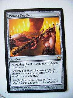 Magic the Gathering Pithing Needle Return to Ravinica