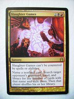 Magic the Gathering Slaughter Games Return to Ravinica (Rare)