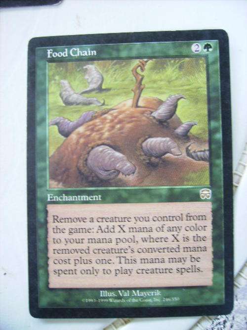 Magic the Gathering Food Chain Mercadian Masques (Rare)