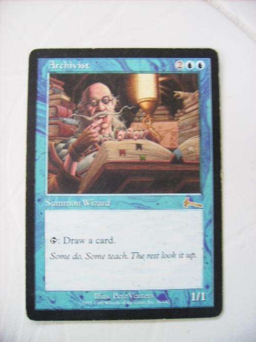 Magic the Gathering Archivist Urzas Legacy (rare)