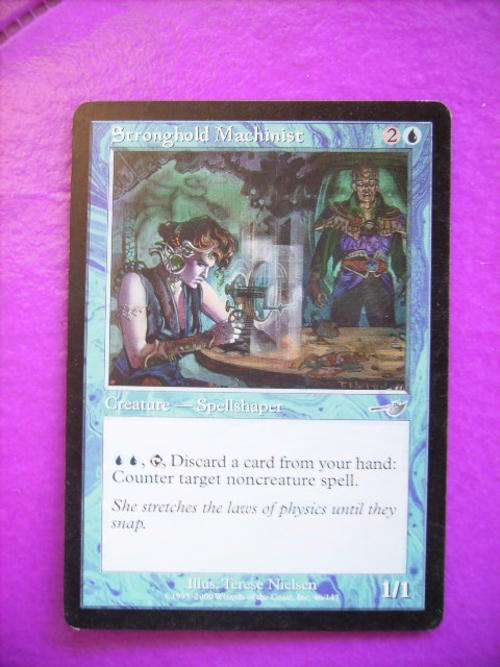 Magic the Gathering Stronghold Machnist Nemesis( Uncommin)
