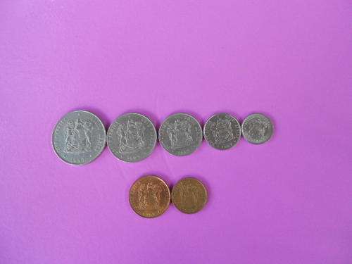 Set of circulated 1987 coins