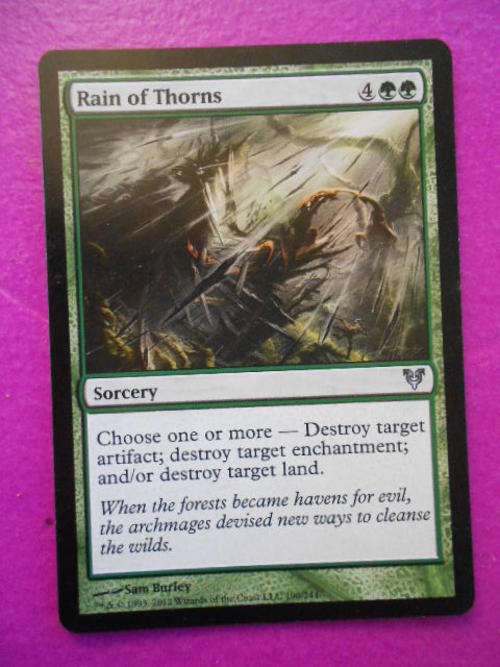 Magic the Gathering Rain of Thorns Uncommin