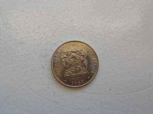 Old R1 Rand Coin very nice detail