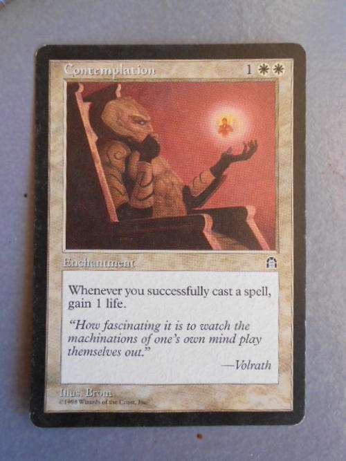 Magic the Gathering Contemplation (Uncommin)