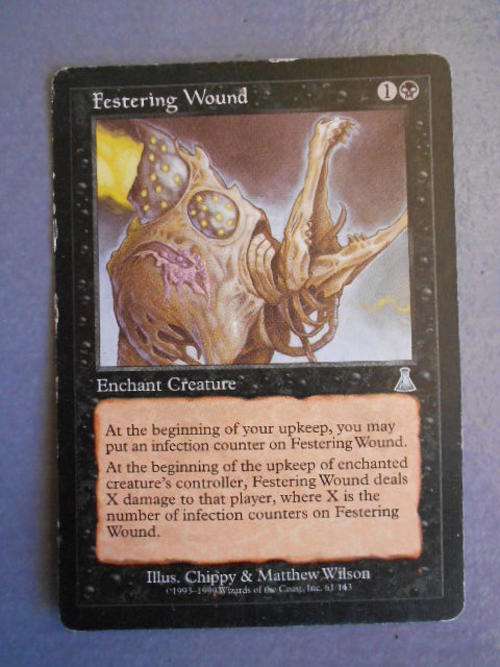 Magic the Gathering Festering Wound Urzas Destiny (Uncommin)