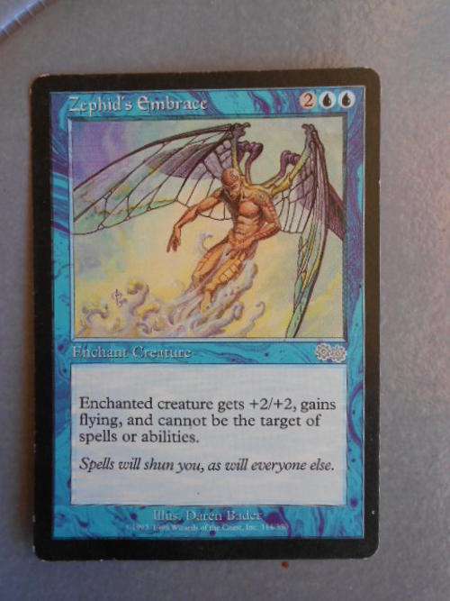 Magic the Gathering Zephid's Embrace Urzas Saga (Uncommin)