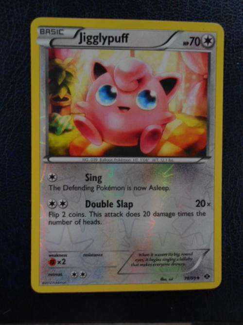 Pokemon Jigglypuff Foil Card