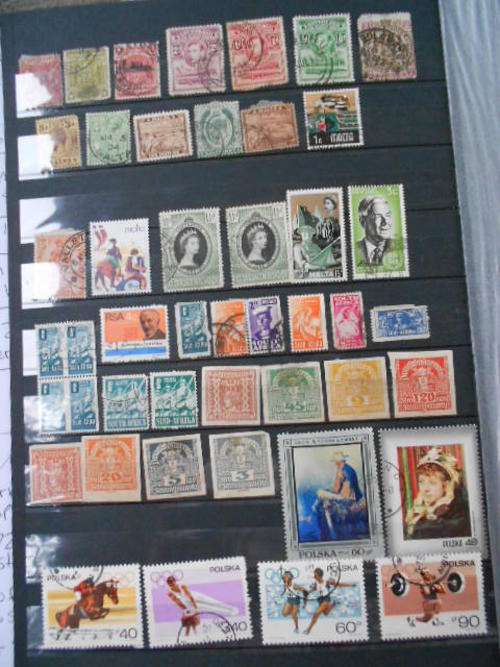 Basutoland Malta South Africa Poland and Old German stamps previously hinged
