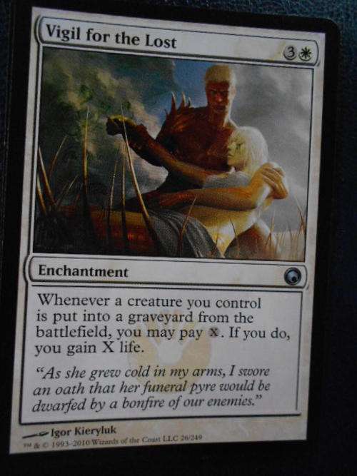 Magic the Gathering Vigil for the Lost (Uncommin)