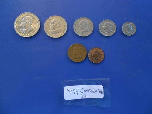 coin set 1979 circulated