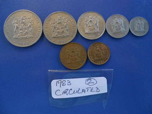 coin set 1983 Circulated