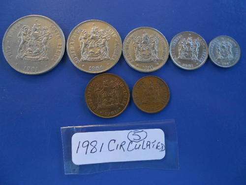 coin set 1981 Circulated
