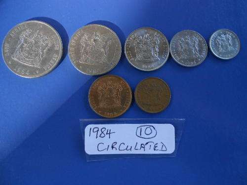 coin set 1984 circulated
