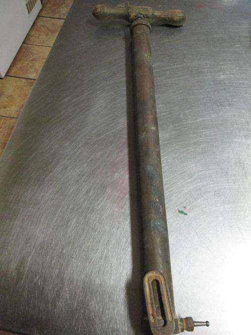VINTAGE TO ANTIQUE DUNLOP HAND PUMP FULLY INTACT