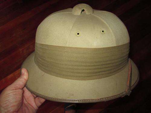 British Helmet at time of Boer War see below