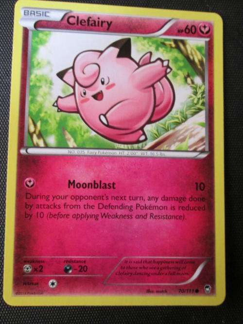 Pokemon Furious Fists Clefairy