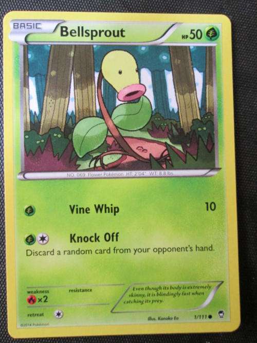 Pokemon Furious Fists Bellsprout