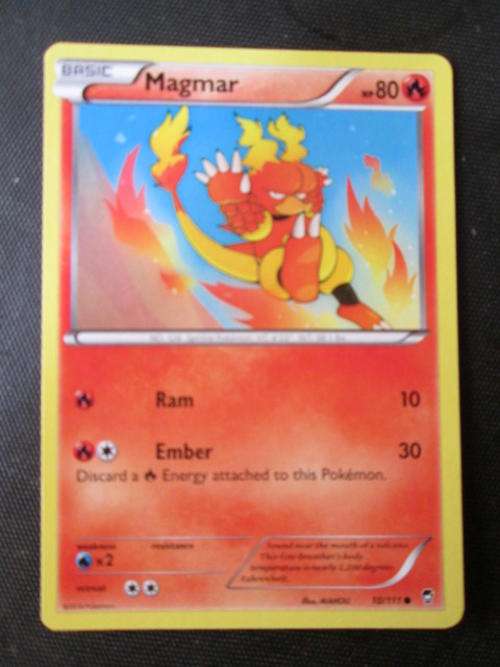 Pokemon Furious Fists Magmar