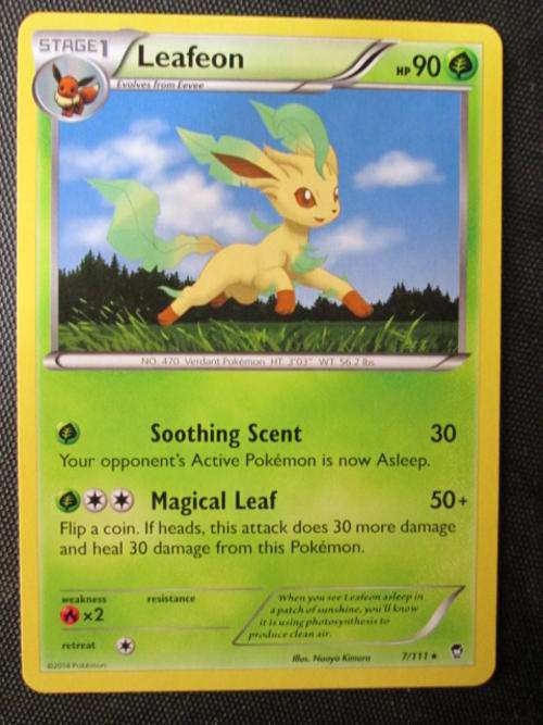 Pokemon Furious Fists Leafeon